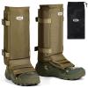 GearOZ Snake Gaiters Snake Chaps, Waterproof Lower Legs Snake Guards, Snake Bite Protective Gaiters, Anti-Snake Boots for Men/Women, Adjustable Size for Hunting/Hiking/Farm Working, Khaki view 1