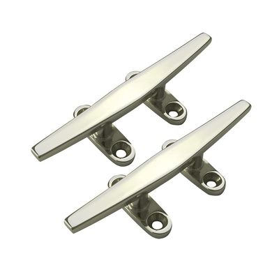 Ayunwei 316 Stainless Steel Boat Cleat Rope Dock Cleats for Yacht Kayak Boat Mooring Accessories and Decoration 5 inchPack of 2