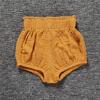 EISHOW Baby Girls Boys 3 Pack Shorts Outfit, 0-5Y Toddler Cotton Linen Ruffle Bloomers Cute Soft PP Shorts Harem Pants view 4