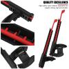 EVTSCAN Kayak Foot Pegs Adjustable Foot Brace Pedals Canoe Boat Rudder Control Footrest Pedals view 3