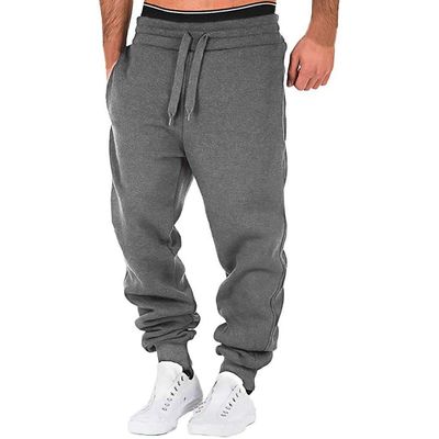 Maryia Active Sweatpants for Men Gym Training Athletic Performance Workout Casual Active Basic Jogger Fleece Pants Dark Gray, X-Large