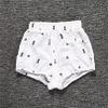 EISHOW Baby Girls Boys 3 Pack Shorts Outfit, 0-5Y Toddler Cotton Linen Ruffle Bloomers Cute Soft PP Shorts Harem Pants view 4