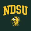 AL03 - North Dakota State Bison Arch Logo Long Sleeve T Shirt - X-Large - Forest view 3