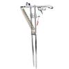 2-Pack Automatic Spring Fishing Rod Holder with Stainless Steel Ground Support Brackets for Anglers view 1