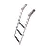 JLXJ 3 Steps Swim Ladder, Telescoping Stainless Steel Boat Rv Ladders for Marine Pontoon Yacht Boat Ship, Over Platform Mount, Load; 300kg view 1