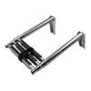 JLXJ 3 Steps Swim Ladder, Telescoping Stainless Steel Boat Rv Ladders for Marine Pontoon Yacht Boat Ship, Over Platform Mount, Load; 300kg view 2