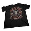 50th Birthday Gift Shirt for Men - Vintage Deer Skull 1976 Aged to Perfection - F/Black-001-4X view 4