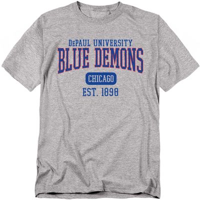DePaul University Official Est Date Unisex Adult T-Shirt, Est Date, 4X-Large