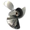 Yoofosun Boat Propeller 13 3/4x15 Fit for Mercury Engine Stainless Steel 3 Blade 15 Tooth 40-140HP SS Prop OEM No 48-17314A46 RH, 13.75x15 view 4
