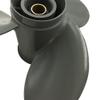 Yoofosun Boat Propeller 9 1/4x8 Fit for Honda Engine Aluminum 3 Blade 8 Tooth 8-20HP Prop OEM No 58130-ZV4-008AH RH, 9.25x8 view 3