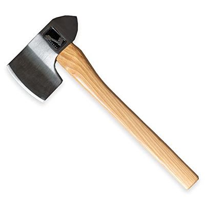 King of Diamonds Throwing Axe: World Axe Throwing League Premium Competition Throwing Axe, WATL Throwing Hatchet with Round Hickory Wooden Handle (Round Handle)