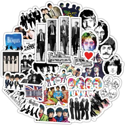 BulbaCraft The Beatle Stickers and Decals for Adults, Music Rock Band Stickers, The Beatle Memorabilia and Gifts