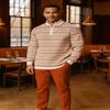 Stacy Adams Mens Sweater Full Patterned Design (XXL, Cream) view 2