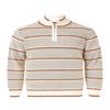 Stacy Adams Mens Sweater Full Patterned Design (XXL, Cream) view 4