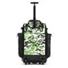 Boombah Rolling Catchers Superpack Baseball/Softball Gear Bag - 23-1/2" x 13-1/2" x 9-1/2" - Digital Camo Black/Lime Green - Telescopic Handle and Holds 4 Bats - Wheeled Version view 2