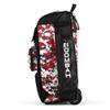 Boombah Rolling Catchers Superpack Baseball/Softball Gear Bag - 23-1/2" x 13-1/2" x 9-1/2" - Digital Camo Black/Red - Telescopic Handle and Holds 4 Bats - Wheeled Version view 4