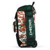 Boombah Rolling Catchers Superpack Baseball/Softball Gear Bag - 23-1/2" x 13-1/2" x 9-1/2" - Digital Camo Dark Green/Orange - Telescopic Handle and Holds 4 Bats - Wheeled Version view 4