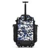 Boombah Rolling Catchers Superpack Baseball/Softball Gear Bag - 23-1/2" x 13-1/2" x 9-1/2" - Digital Camo Black/Royal - Telescopic Handle and Holds 4 Bats - Wheeled Version view 2