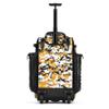Boombah Rolling Catchers Superpack Baseball/Softball Gear Bag - 23-1/2" x 13-1/2" x 9-1/2" - Digital Camo Black/Gold - Telescopic Handle and Holds 4 Bats - Wheeled Version view 2