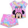 Disney Minnie Mouse Girls T- Shirt and Shorts Set for Infant Toddler and Little Kids view 1