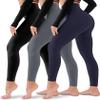 3 Pack Leggings for Women-No See-Through High Waisted Tummy Control Yoga Pants Workout Running Legging XX-Large view 1