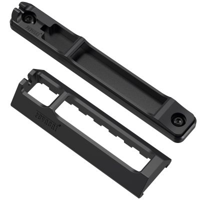 Feyachi Tape Pressure Switch Mount Plate for FL11 FL14 FL17 FL22 WL15 WL18 Tactical Flashlight and GL6 Green Laser Sight(MP22 for Mlok Systems, MP23 for Picatinny Rail)