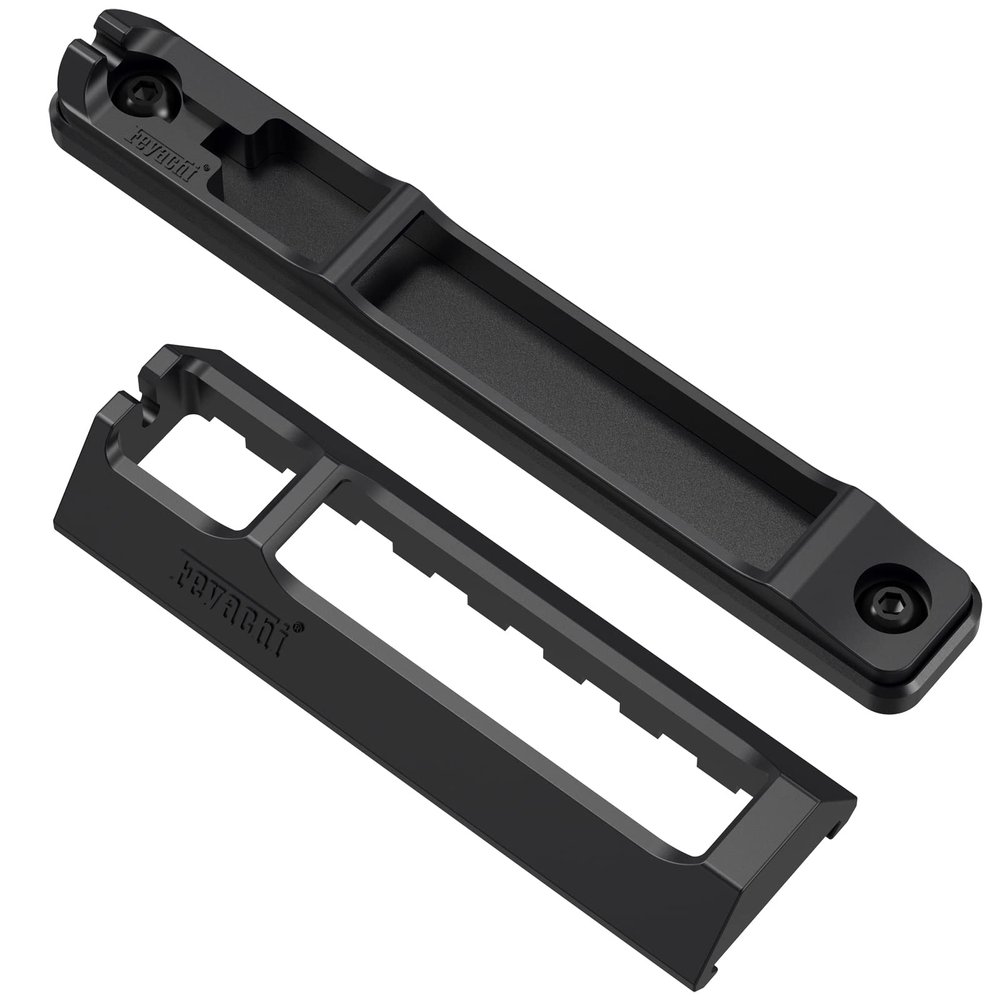 Feyachi Tape Pressure Switch Mount Plate for FL11 FL14 FL17 FL22 WL15 WL18 Tactical Flashlight and GL6 Green Laser Sight(MP22 for Mlok Systems, MP23 for Picatinny Rail)