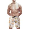 BAIKUTOUAN Adorable Capybara Print Swim Trunks Short Beach Pants for Men Casual view 1