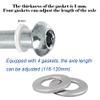24mm-120mm M8 for Replacement Kids Kick/adult Scooter Wheelchair fold tables and chairs Repair (120) view 3