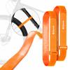 Epessa Bike Rack Strap Bike Wheel Stabilizer Straps, Stonger Gel Grip, Adjustable Bicycle Wheel Strap(2xOrange 30") view 1