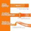 Epessa Bike Rack Strap Bike Wheel Stabilizer Straps, Stonger Gel Grip, Adjustable Bicycle Wheel Strap(2xOrange 30") view 2