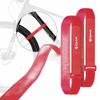 Epessa Bike Rack Strap Bike Wheel Stabilizer Straps, Bike Strap with Stonger Gel Grip, Adjustable Bicycle Wheel Strap, Bike Tie Down Straps, Bike Straps for Rack(2xRed 30") view 1