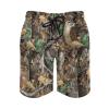 BAIKUTOUAN Camo Deer Camouflage Hunting Print Swim Trunks Short Beach Pants for Men Casual view 2
