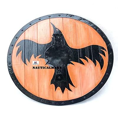 Nautical-Mart Viking Shield Oden's Raven