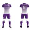 ORKY Men Custom Soccer Jersey with Short, Boys Girls Personalized Name Number Shirt, Soccer League School Team Uniform Prism(Purple 110cm) view 2
