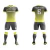 ORKY Men Custom Soccer Jersey with Short, Boys Girls Personalized Name Number Shirt, Soccer League School Team Uniform Prism(Yellow 4XS) view 2