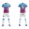 ORKY Men Custom Soccer Jersey with Short, Boys Girls Personalized Name Number Shirt, Soccer League School Team Uniform Prism(Rosey 110cm) view 2