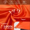 baleaf Men's Sun Protection Hoodie Shirt UPF 50+ Long Sleeve UV SPF T-Shirts Rash Guard Fishing Swimming Lightweight Vermillion Orange L view 4