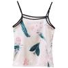 ANUFER Womens 7PCS Satin Pajama Set Spring Summer Autumn Tops & Pants Shorts Sleepwear Flower C SN07655 L view 4