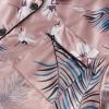 ANUFER Womens 7PCS Satin Pajama Set Spring Summer Autumn Tops & Pants Shorts Sleepwear Crane SN07655 XL view 3