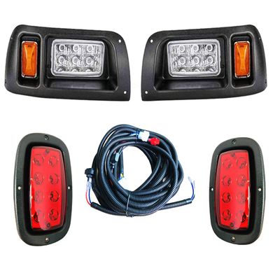 BeAcc Club Car DS LED Light | LED Headlights & Tail Lights for Club Car DS Gas & Electric Golf carts (1993 & up) 12V