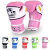 CKE Kids Boxing Gloves for Kids Boys Girls Junior Youth Toddlers Age 5-12 Years Training Boxing Gloves for Punching Bag Kickboxing Muay Thai (Pink) view 1