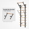 DHT Stall Bars & Pull-Up Bars - Wall Mounted Calisthenics Dip Bar Accessory - Home Office Fitness view 2