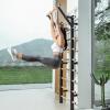 DHT Stall Bars & Pull-Up Bars - Wall Mounted Calisthenics Dip Bar Accessory - Home Office Fitness view 3