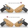 Amberide SD9VE/SD40VE IWB Holster,Tough KydexBoltaron Inside Waistband Holster for Smith&Wesson SD9VE & SD40VE 9mm/.40 Pistols,Defined Retention Click, 030Cant Adjustment, Built for Real EDC Use view 2