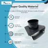 MARINE CITY Intake and Exhaust Cowl Ventilator, 304 Stainless Steel, Durable Design for Boats, Yachts, Kayaks, and Marines (Pack of 1) view 3