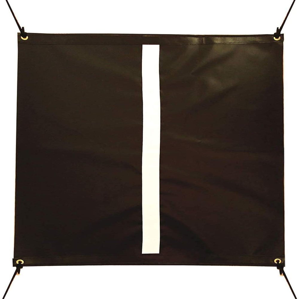 Cimarron Sports Outdoor/Indoor Vinyl Golf Swing Training Aid Target Hitting Net for Accuracy, Black( Pack of 2 )