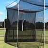 Cimarron Sports Outdoor/Indoor Vinyl Golf Swing Training Aid Target Hitting Net for Accuracy, Black( Pack of 2 ) view 2