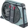 EVOC Bike Transport Bag - Lightweight Bike Cover, Separate Wheel Compartment, Fork Mount Stabilisation, Extra-Wide Chassis, 280L, Max. Wheelbase 126cm, Steel Grey view 3