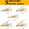 MUCITAGF Professional Slant Board, Adjustable Incline Board and Calf Stretcher, Slant Board for Calf Stretching, Calf Stretch Board view 3